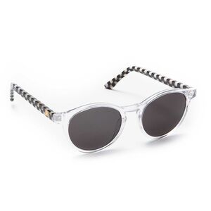 NWT Mackenzie Childs Diane Sunglasses – Clear
